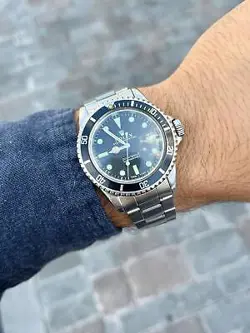 Pre-Owned Rolex Bart Simpson 5513 Submariner 40mm Steel Circa 1960