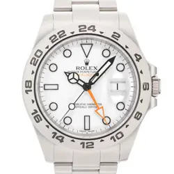 ROLEX EXPLORER II 216570 WHITE WARRANTY 2012 BOX/PAPER SN/#G