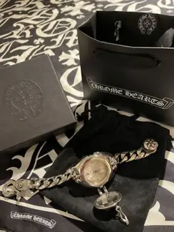 Chrome Hearts Rolex Watch Case Classic Chain with Watch Cover Star Genuine Box