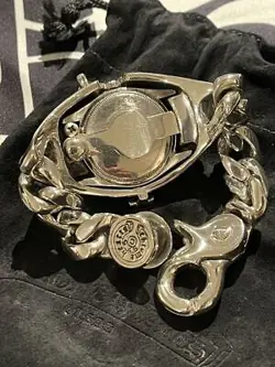 Chrome Hearts Rolex Watch Case Classic Chain with Watch Cover Star Genuine Box