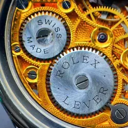 Marriage Watch Skeleton Rolex wristWatch Men Vintage Antique 48mm Custom Used