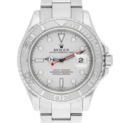 ROLEX YACHT-MASTER 40MM  PLATINUM BEZEL  AUTOMATIC OYSTER WATCH 16622 Y SERIES