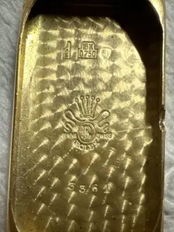 Rolex Prince 18ct 18k Gold 1920s Vintage Wrist Watch Case 17g Not Scrap