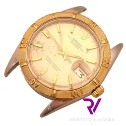 GOLD/STEEL 36MM WATCH