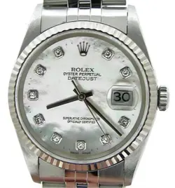 DATEJUST FACTORY WHITE