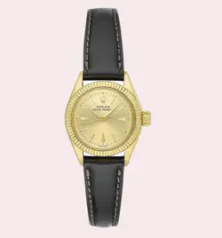 LADIES' VINTAGE 1960S ROLEX OYSTER PERPETUAL WATCH IN 18K YELLOW GOLD REF.6619