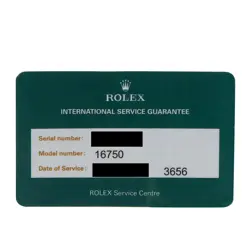 Rolex GMT-Master Pepsi Matte Black Watch 16750