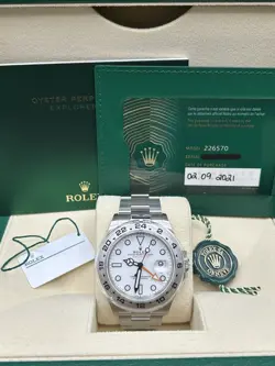 Rolex Explorer II White Dial Polar 226570 NEW