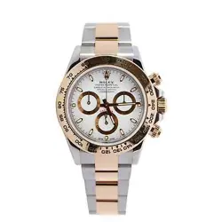 ROLEX DAYTONA 40MM WHITE DIAL WATCH 116503 YG