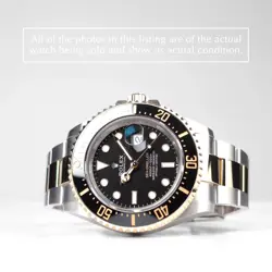 2023 COMPLETE SET ROLEX SEA-DWELLER STEEL GOLD TWO-TONE 43MM 126603