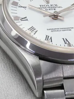 ROLEX Oyster Perpetual Date 15200 Y number made around ’02 watch men TO173460