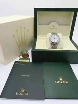 ROLEX Oyster Perpetual Date 15200 Y number made around ’02 watch men TO173460