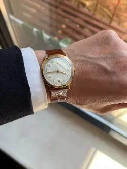 1958 ROLEX 6022 14K SOLID Eaton Retailer Quarter Century Club Precision