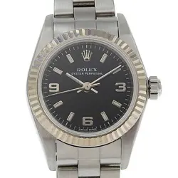USED ROLEX OYSTER PERPETUAL 76094 CASE: 32MM X 24MM LADIES WATCH #111119