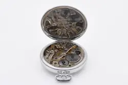 ROLEX Standard Vintage Pocket Watch 1408 Manual Winding Platinette Auth #921