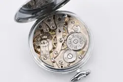 ROLEX Standard Vintage Pocket Watch 1408 Manual Winding Platinette Auth #921