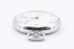 ROLEX Standard Vintage Pocket Watch 1408 Manual Winding Platinette Auth #921