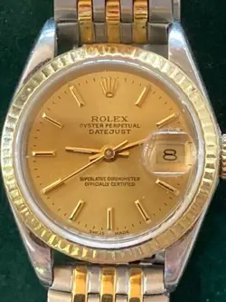 LADIES GOLD AND