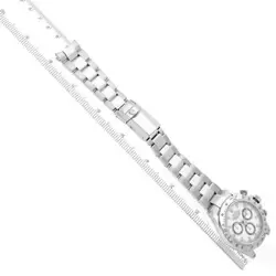 ROLEX DAYTONA COSMOGRAPH WHITE DIAL STEEL MENS WATCH 116520