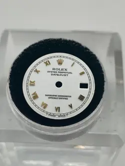 GENUINE ROLEX DATEJUST 26MM WHITE DIAL ROMAN