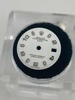 GENUINE ROLEX DATEJUST 26MM WHITE DIAL ARABIC
