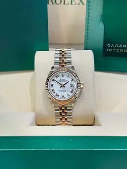2023 ROLEX DATEJUST 28 279171 WATCH 28 MM STAINLESS STEEL WHITE