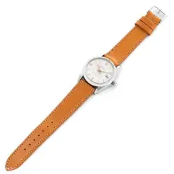 ROLEX OYSTERDATE PRECISION SILVER DIAL STEEL VINTAGE MENS WATCH 6694