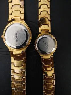 HERS DATEJUST GOLD