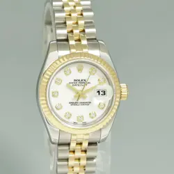 26MM TWO-TONE GOLD