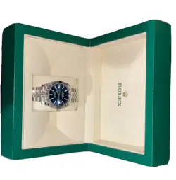 ROLEX DATEJUST BLUE MEN'S WATCH - 126334