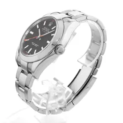 ROLEX Milgauss 116400 Black V Number second hand mens