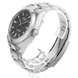 ROLEX Milgauss 116400 Black V Number second hand mens