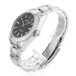 ROLEX MILGAUSS 116400 BLACK V NUMBER SECOND HAND MENS
