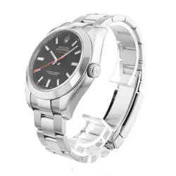ROLEX Milgauss 116400 Black V Number second hand mens