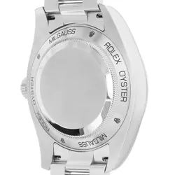 ROLEX Milgauss 116400 Black V Number second hand mens