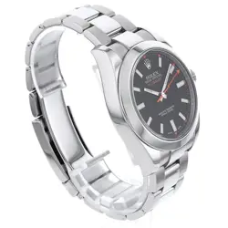 ROLEX Milgauss 116400 Black V Number second hand mens