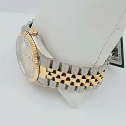 1998 MEN'S ROLEX 36MM DATEJUST 18K GOLD / STEEL WRISTWATCH WITH CHAMPAGNE DIAL.