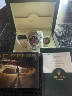 ROLEX EXPLORER II 40MM BLACK