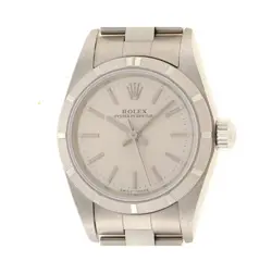 Rolex Ladies Watch Oyster Perpetual 76030 Silver Automatic SS 24mm Japan Import