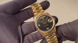 rolex Day-Date 1999's 18238 Onyx Dial watch men TO174013
