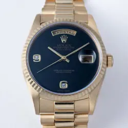 rolex Day-Date 1999's 18238 Onyx Dial watch men TO174013
