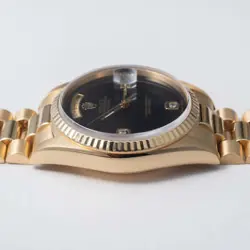 rolex Day-Date 1999's 18238 Onyx Dial watch men TO174013