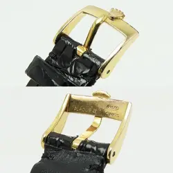 Rolex Cellini 3714/8 Manual 1965 K18 750 YG Vintage Cal.1600 Tonneau Black JPN