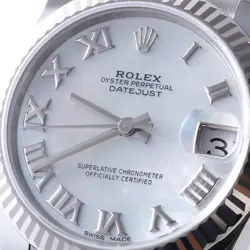 ROLEX Datejust 178274NR White Shell Rome Random Number second hand Boys (Unisex)