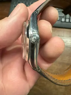 Rolex Oyster Perpetual Date 1967 34mm - rare silver dial