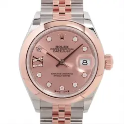 ROLEX DATEJUST 279161G SS×PG AT PINK-FACE 5 EXTRA LINKS