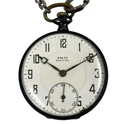 ROLEX SPECIAL POCKET WATCH SMALL SECONDS HAND WOUND VINTAGE