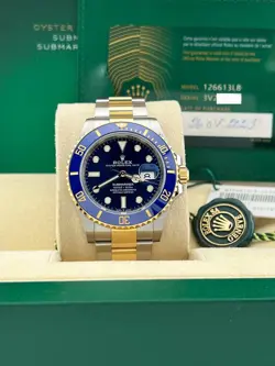 SUBMARINER BLUE 126613LB