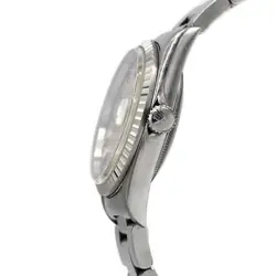 Rolex Datejust 16220 36mm with Silver Roman Numeral Dial & Oyster Bracelet in St