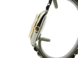 Rolex Datejust 68273 Ladies Midsize 18K Steel Watch Gold Factory Diamond Dial